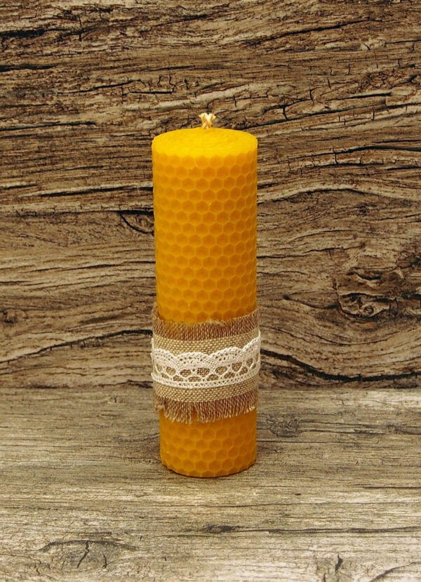 Sheet twisted candle large