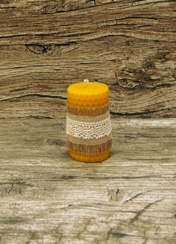 Sheet twisted candle small
